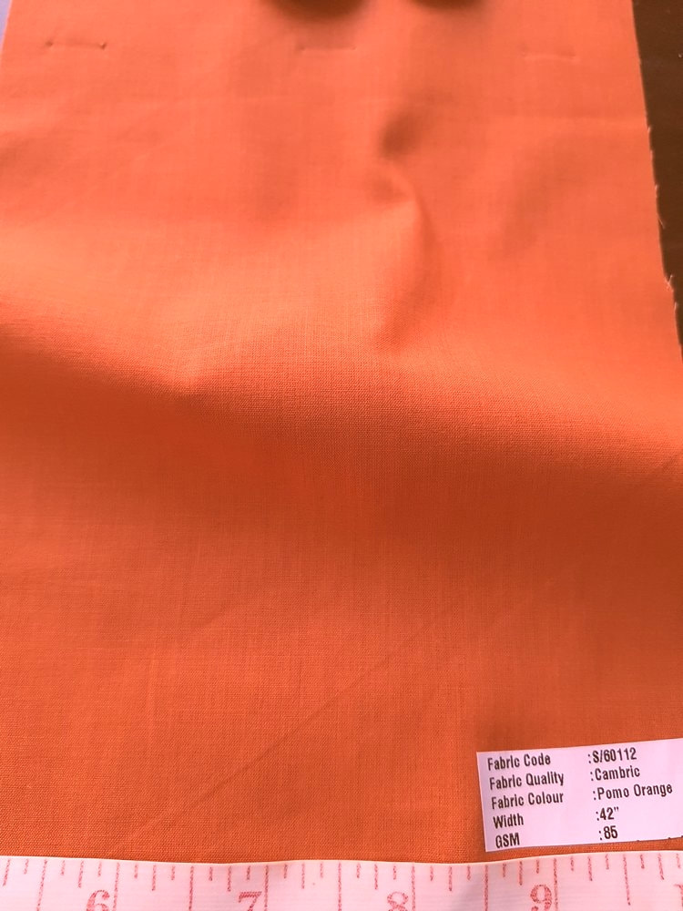 Vegetable Dyed Fabric, or Natural Dyed Fabric or Plant Dyed Fabric in, organic cotton solid woven, for organic clothing and apparel.